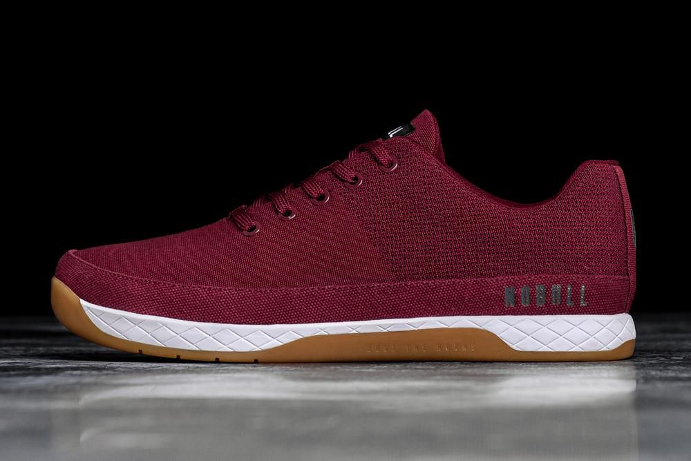 NOBULL Patike Za Trening Muške - Nobull Canvas Bordo (763285-AHC)